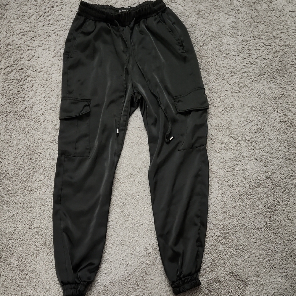 Amisu Black Joggers Pants | Size 4
